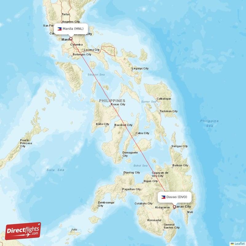 Manila To Davao Flight