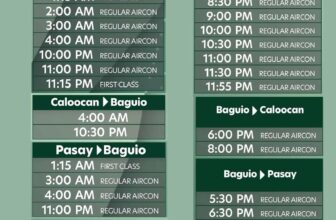 How Many Hours Manila To Baguio