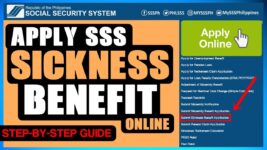 How To Apply Sickness Benefit In Sss Online For Covid