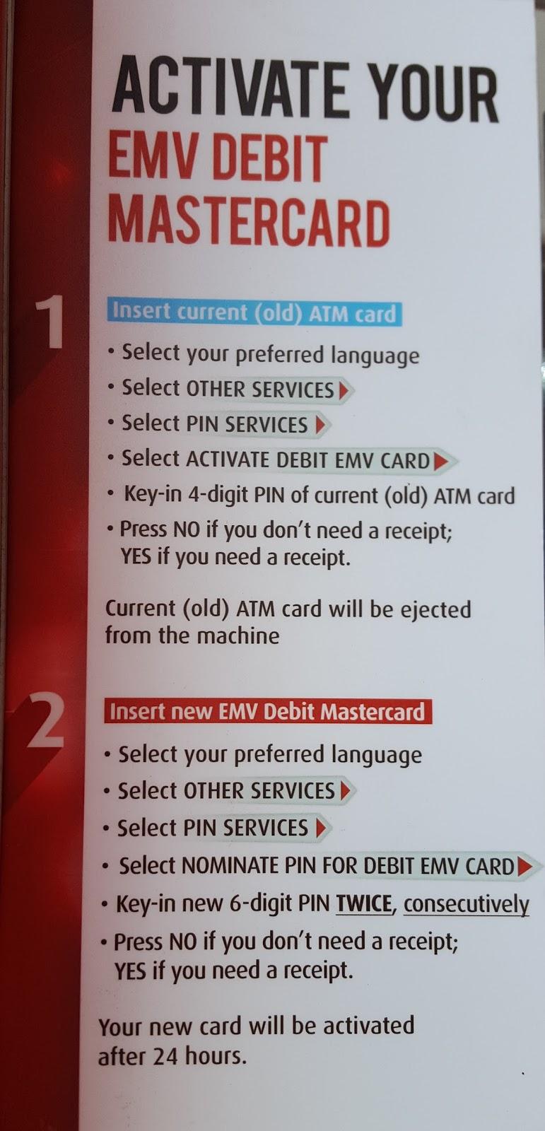 BPI debit card activation