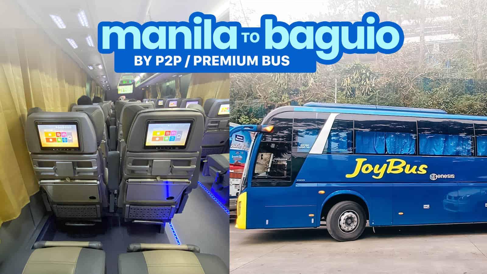 Manila to Baguio travel time