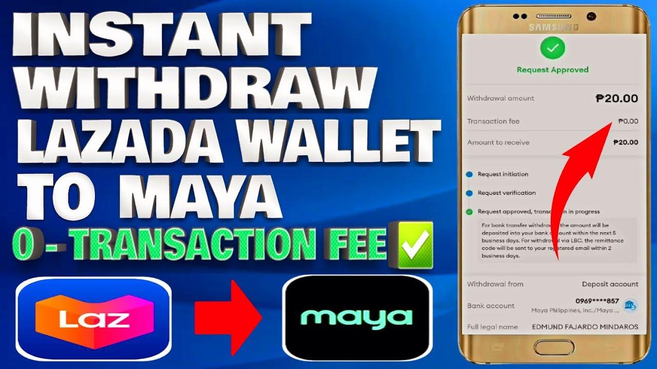 Lazada To Maya Transfer