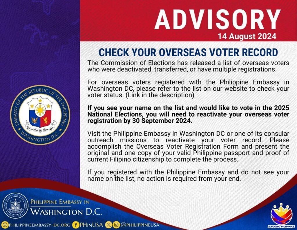 How To Check Voter Registration Status Philippines Online 2025