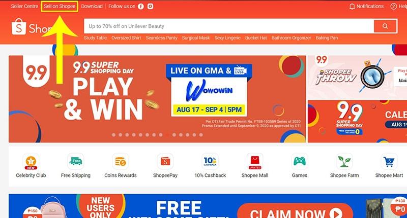Is Shopee A Website