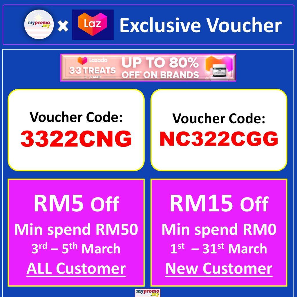Voucher Code Lazada Malaysia