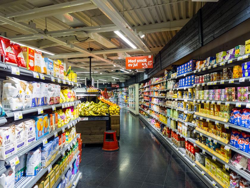 Grocery Store Aisle