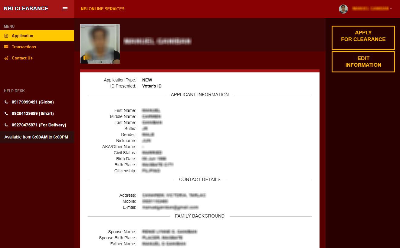 NBI clearance online